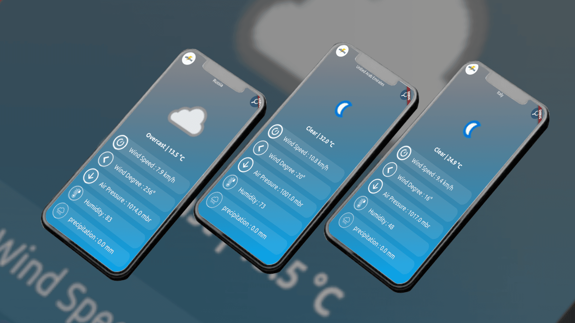 Akuna - Weather App preview