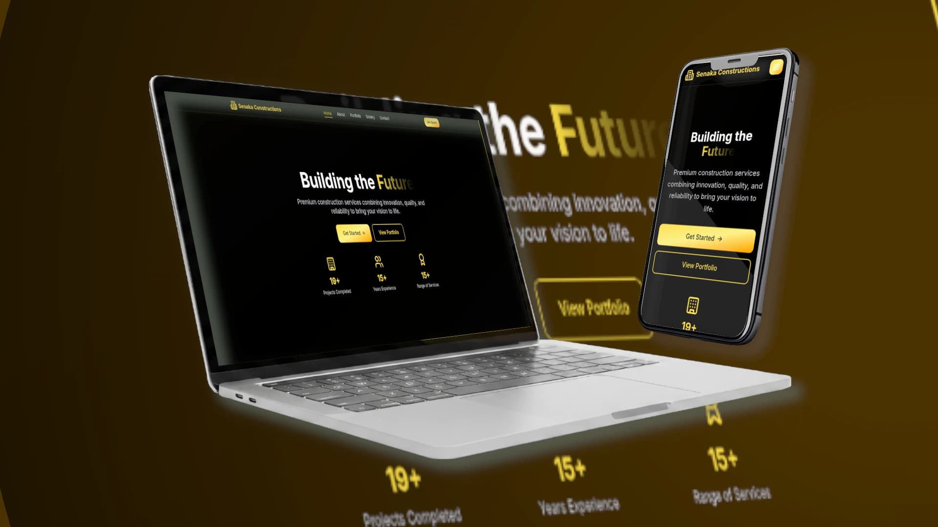 Senaka Enterprises Website preview